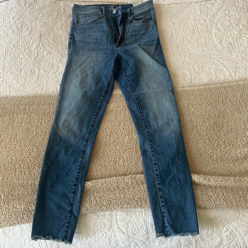 Abercrombie & Fitch ultra high rise jeans